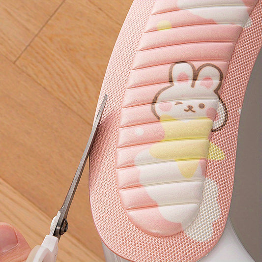 2-Pack Cartoon EVA Toilet Seat Cushions, Waterproof Adhesive Washable Toilet Seat Pads, Lightweight Hand Wash Only Toilet Accessories for All Seasons