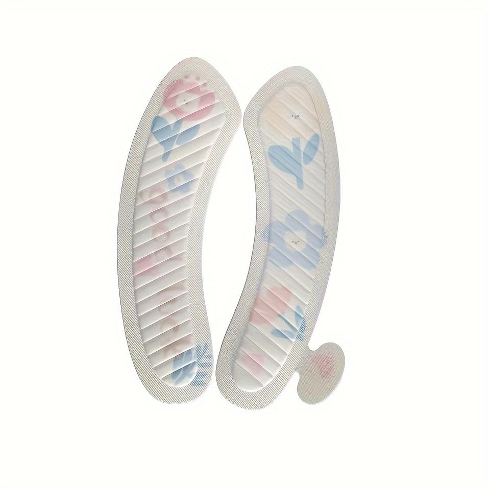 2-Pack Cartoon EVA Toilet Seat Cushions, Waterproof Adhesive Washable Toilet Seat Pads, Lightweight Hand Wash Only Toilet Accessories for All Seasons