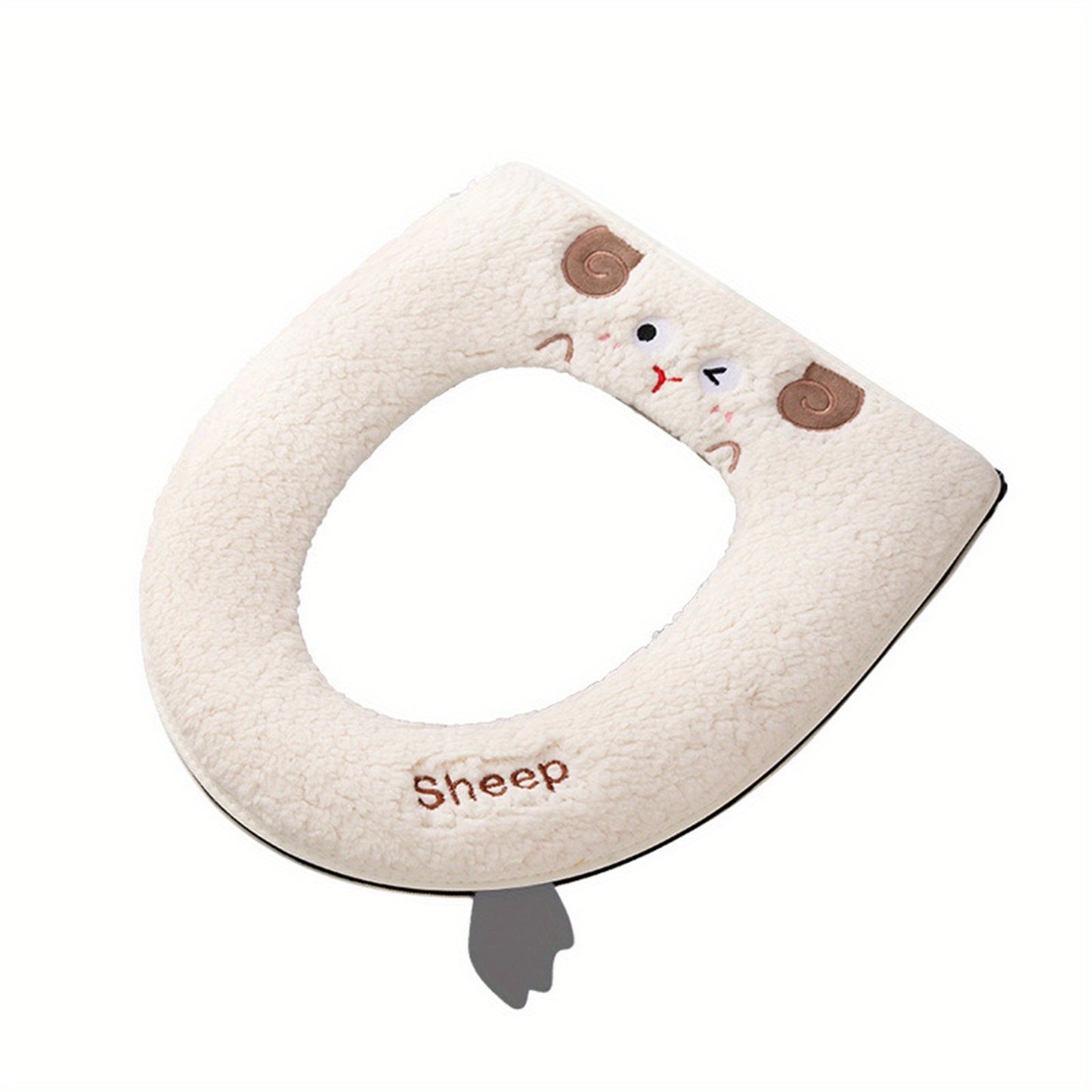 Thickened Toilet Seat Warm Winter Paste Toilet Seat Toilet Seat Cartoon Toilet Seat For Household Use