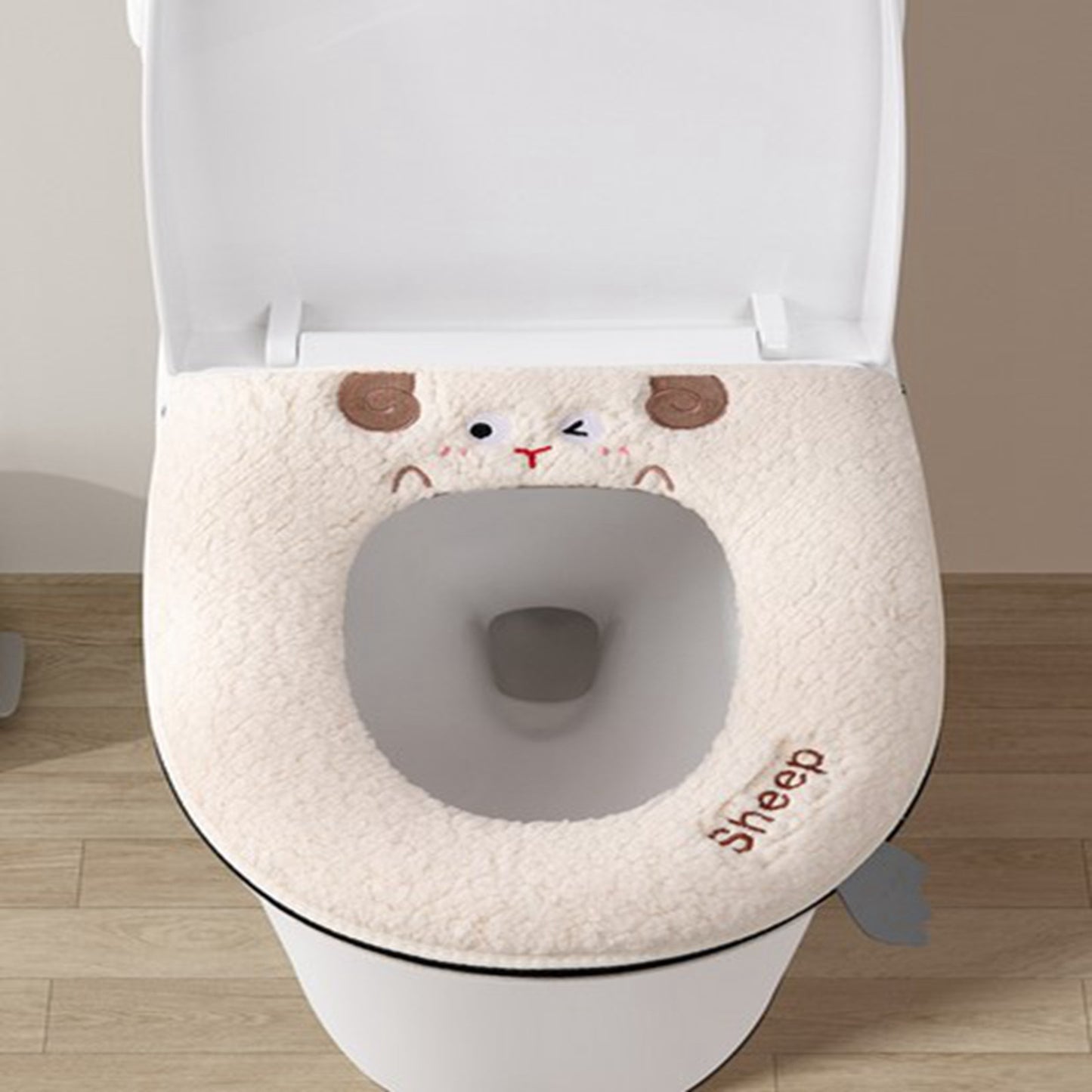 Thickened Toilet Seat Warm Winter Paste Toilet Seat Toilet Seat Cartoon Toilet Seat For Household Use