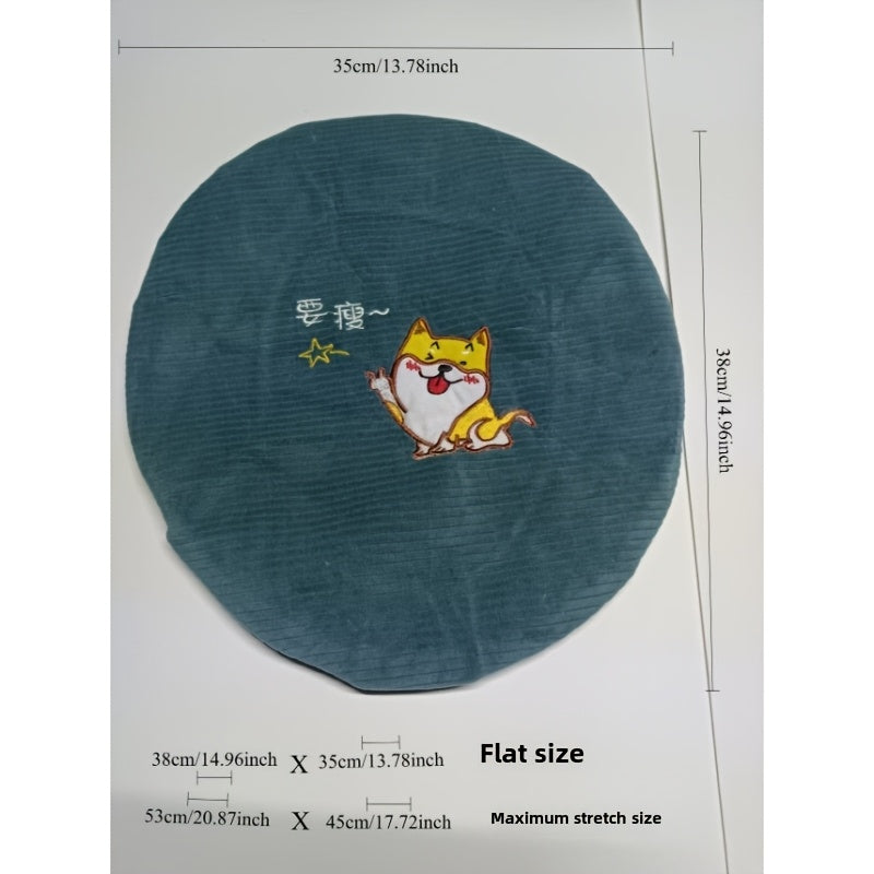 New Winter Toilet Seat Cover, Universal for All Seasons, Full Zipper Two-Piece Set, Home Three-Piece Set.